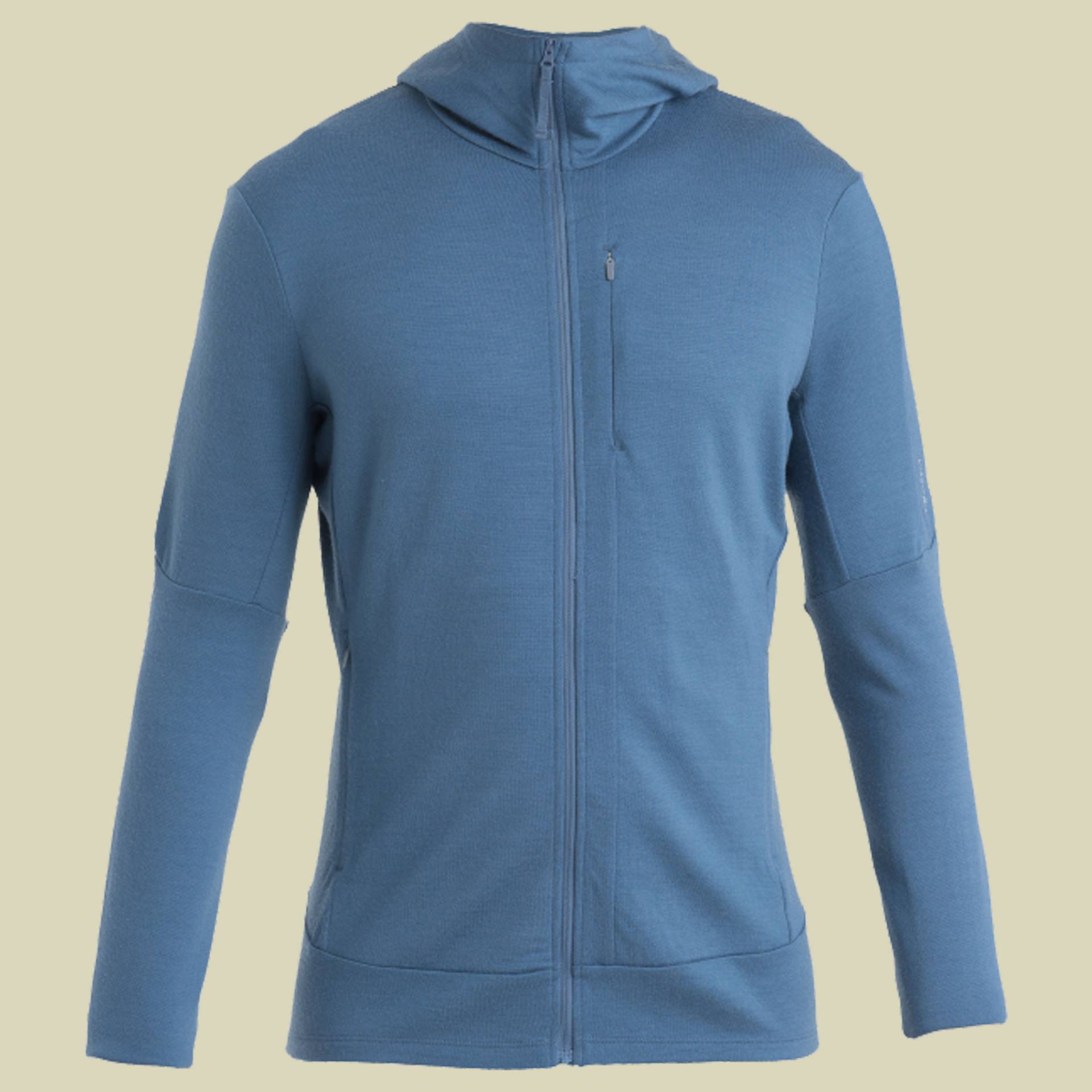 Merino 260 Quantum IV LS Zip Hoodie Men L blau - dawn von Icebreaker