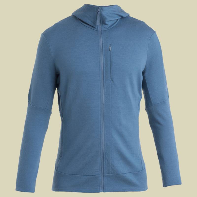 Merino 260 Quantum IV LS Zip Hoodie Men XL blau - dawn von Icebreaker