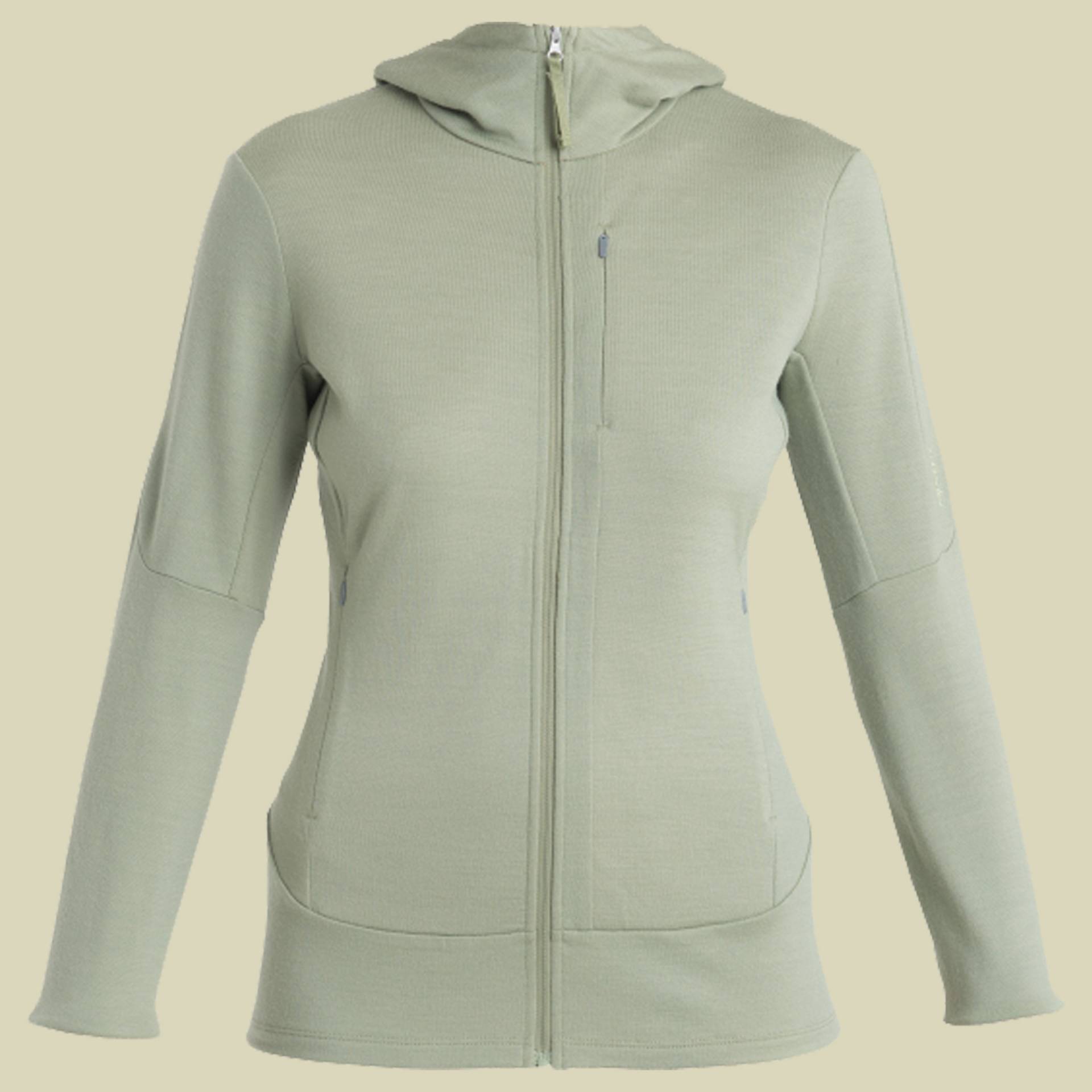 Merino 260 Quantum IV LS Zip Hoodie Women L blau - dawn von Icebreaker