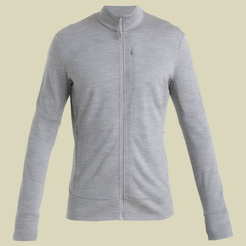 Merino 260 Quantum IV LS Zip Men S grau - metro HTHR von Icebreaker