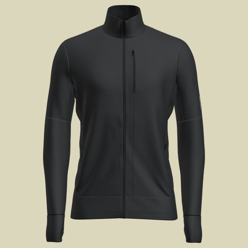 Merino 260 Quantum IV LS Zip Men XXL schwarz II - black von Icebreaker