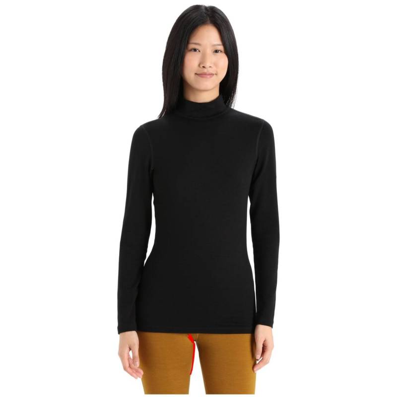 Merino 260 Tech Turtleneck Schwarz - Gr. - L von Icebreaker