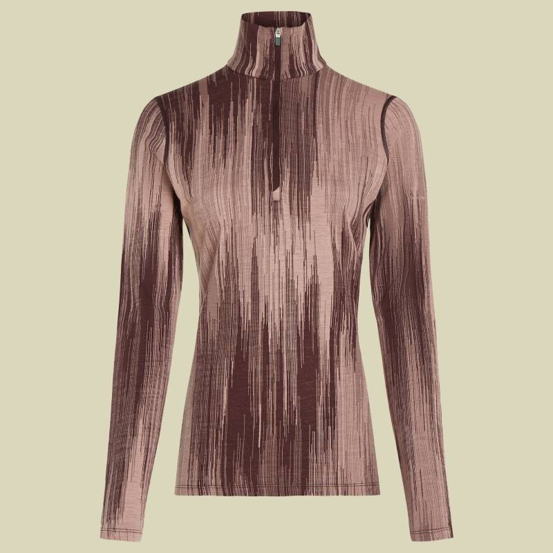 Merino 260 Vertex LS Half Zip Peak AOP Women M rosa - java/acidpink/summit/blush/J von Icebreaker