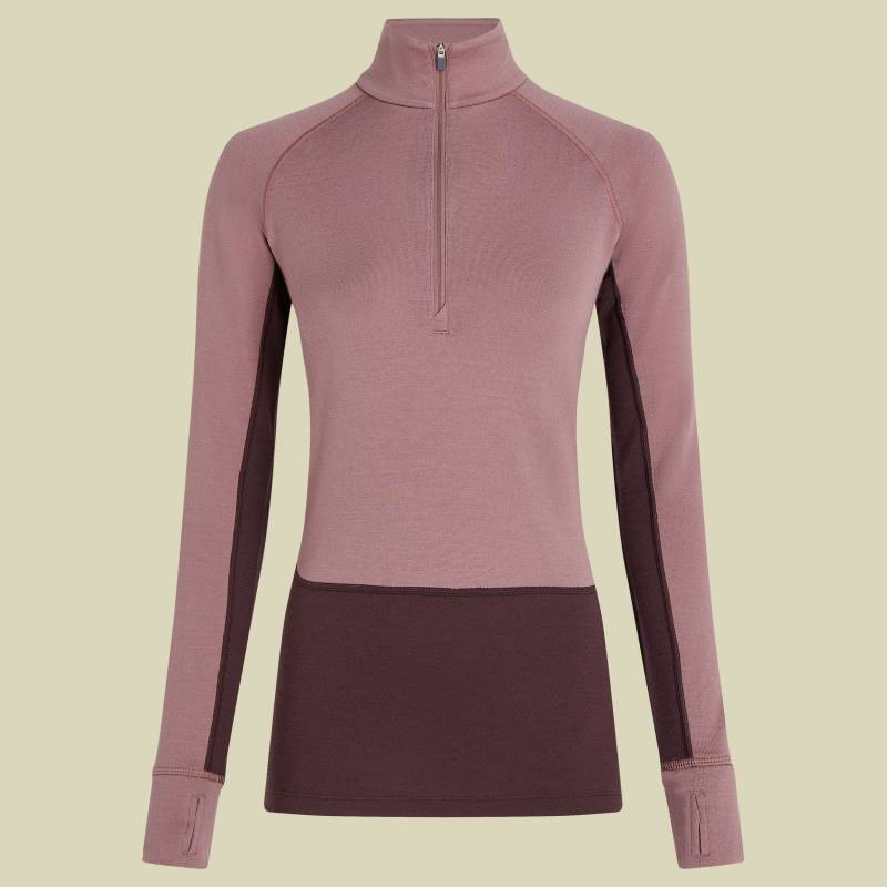 Merino 260 ZoneKnit™ LS Half Zip Women XL braun - java/summit/CB von Icebreaker