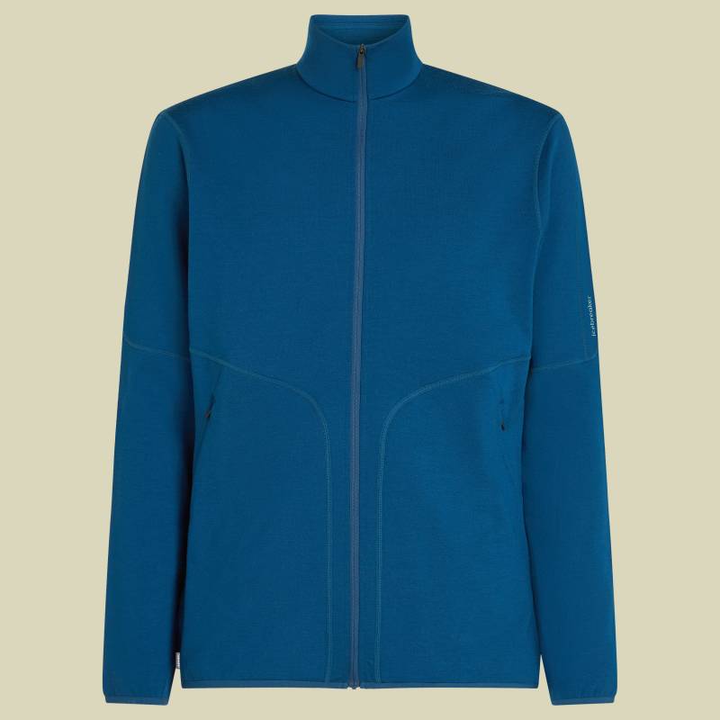 Merino 560 Realfleece Elemental II LS Zip Men blau XXL - atlantis von Icebreaker
