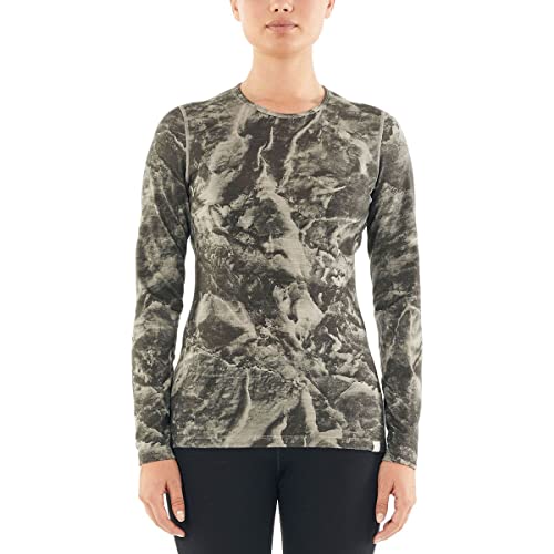 icebreaker Nature Dye 200 Oasis Anniversary JBG Langarm Rundhals Oberteil Damen Husk Größe XS 2021 Langarmshirt von icebreaker