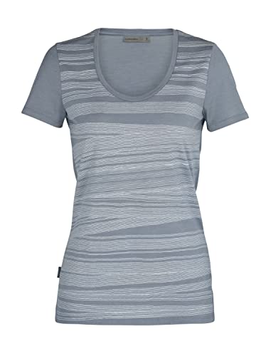 icebreaker W Tech Lite SS Scoop 1000 Lines - M von icebreaker