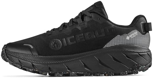 Icebug Arcus 2 RB9X GTX – Damen Traillaufschuh, wasserdicht & komfortabel mit extra Grip für Wald & Gelände – Black, EU 40 von Icebug
