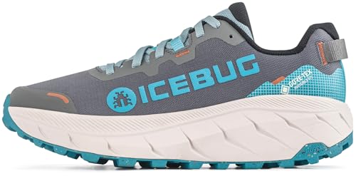 Icebug Arcus 2 RB9X GTX – Damen Traillaufschuh, wasserdicht & komfortabel mit extra Grip für Wald & Gelände – MistBlue, EU 40 von Icebug