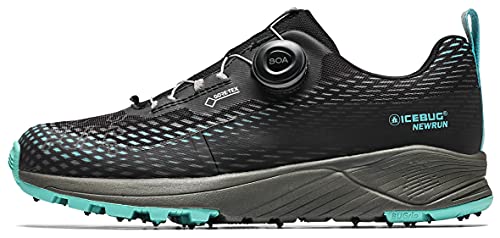 Icebug Damen Laufschuh NewRun W BUGrip GTX, Schwarz, 40 EU von Icebug