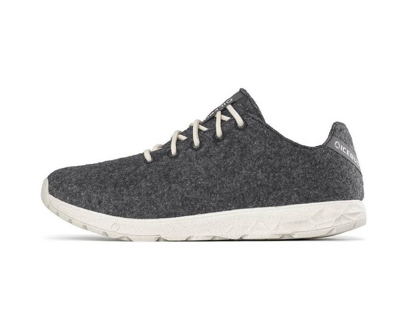 Icebug Eide ReWool Biosole (Woll-Recycling-Schnittreste) grau Sneaker von Icebug