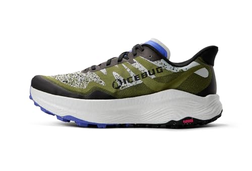 Icebug Järv RB9X – Damen Trailrunning-Schuh für Wald & Gelände, rutschfeste RB9X-Profilsohle – Pesto/Lavender, EU 40 von Icebug