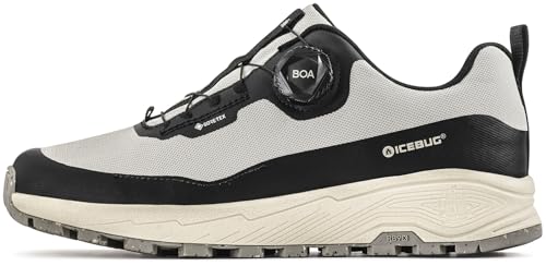 Icebug Multifunktionsschuhe Haze M RB9X GTX wasserdichte und leichte Herren Outdoorschuhe mit griffiger Sohle und Schnellverschluss Clay EU 48 von Icebug