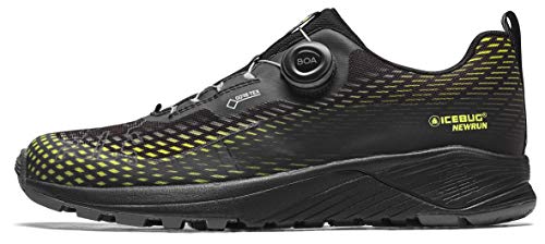 Icebug NewRun BUGrip GTX Laufschuhe Herren schwarz/gelb von Icebug