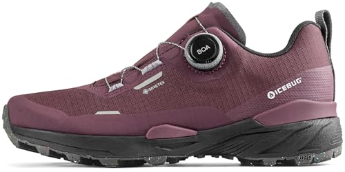 Icebug Rover 2 RB9X GTX – Damen Outdoorschuh, wasserdicht & rutschfest, mit BOA® Fit System – Hibiscus, EU 43 von Icebug