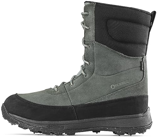 Icebug Torne2 BUGrip GTX Damen-Wanderschuh mit Hartmetallbesohle, Kiefer/Grau, 39 EU von Icebug