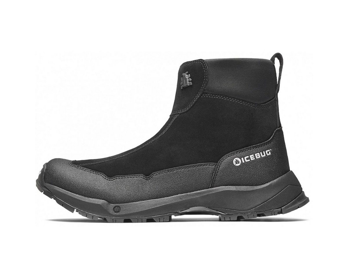 Icebug Winterschuhe Metro2 Michelin Wic Rauleder wasserabweisend schwarz Wanderschuh von Icebug