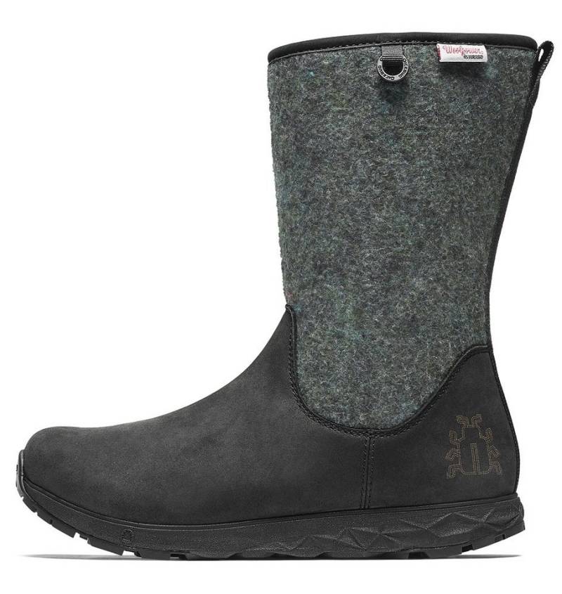 Icebug Winterstiefel Grove Woolpower W Michelin Wic wasserabweisend schwarz Wanderschuh von Icebug