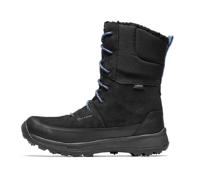 Icebug Torne Biosole GTX (Nubukleder, wasserdicht, weit) schwarz Herren Winterstiefel von Icebug