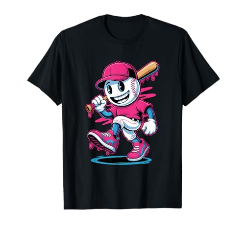 Baseball Ice Cream Shirt Cool Baseball Drip für Jungen T-Shirt Baseball Ice Cream Shirt Cool Baseball Drip für Jungen T-Shirt von Icecream Baseball Gear