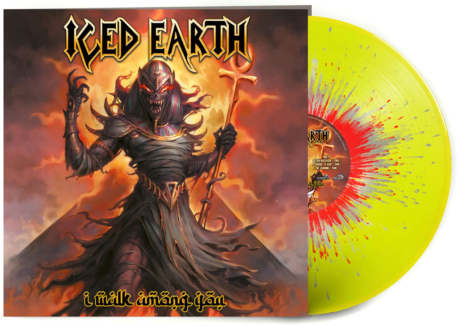 Iced Earth I walk among you LP farbig von Iced Earth