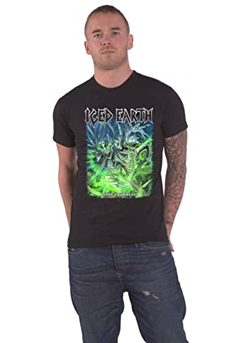 Iced Earth T Shirt Bang Your Head Band Logo Nue offiziell Herren Schwarz von Iced Earth
