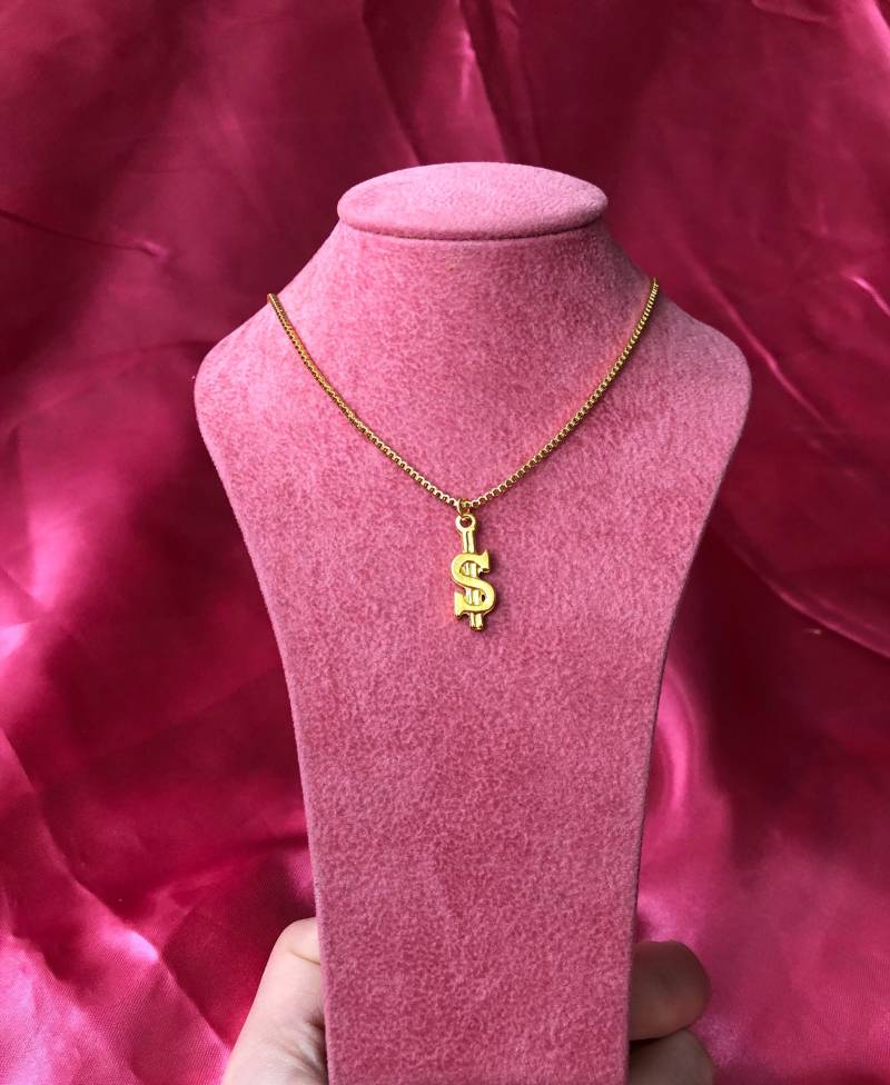 Dollarzeichen Halskette von IcegoldbyVee