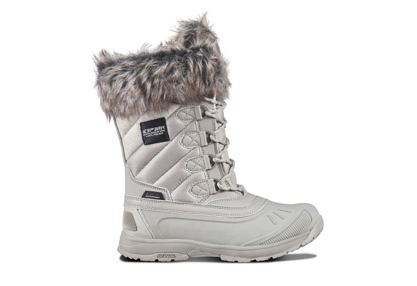 Icepeak ANSINA MS Winterboots Winterschuhe, Winterstiefel, Snowboots, gefüttert & wasserdicht von Icepeak