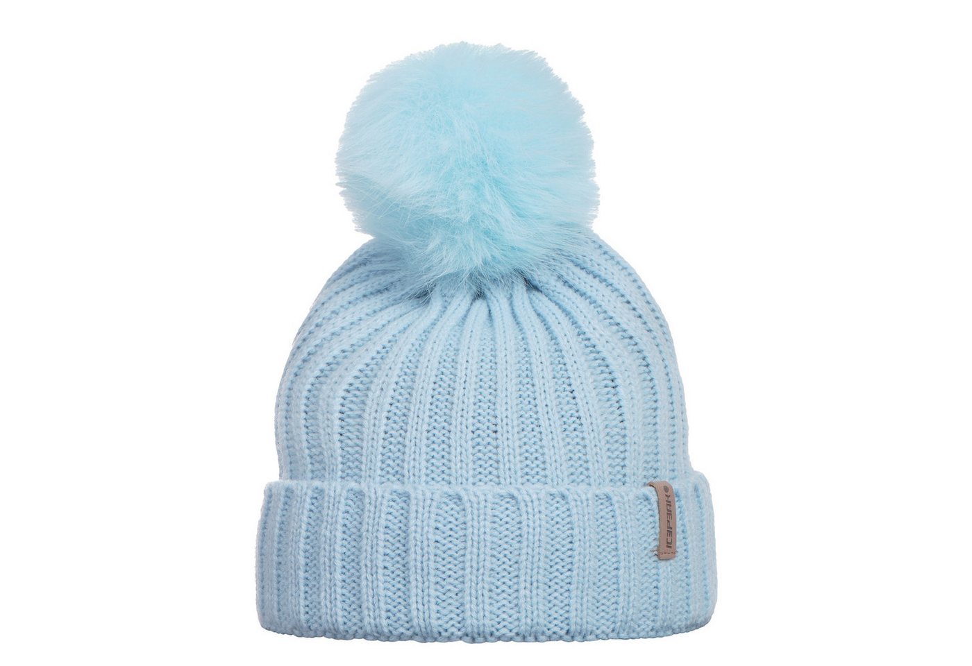 Icepeak Bommelmütze Mütze Hazen mit abnehmbarer Kunstfellbommel von Icepeak