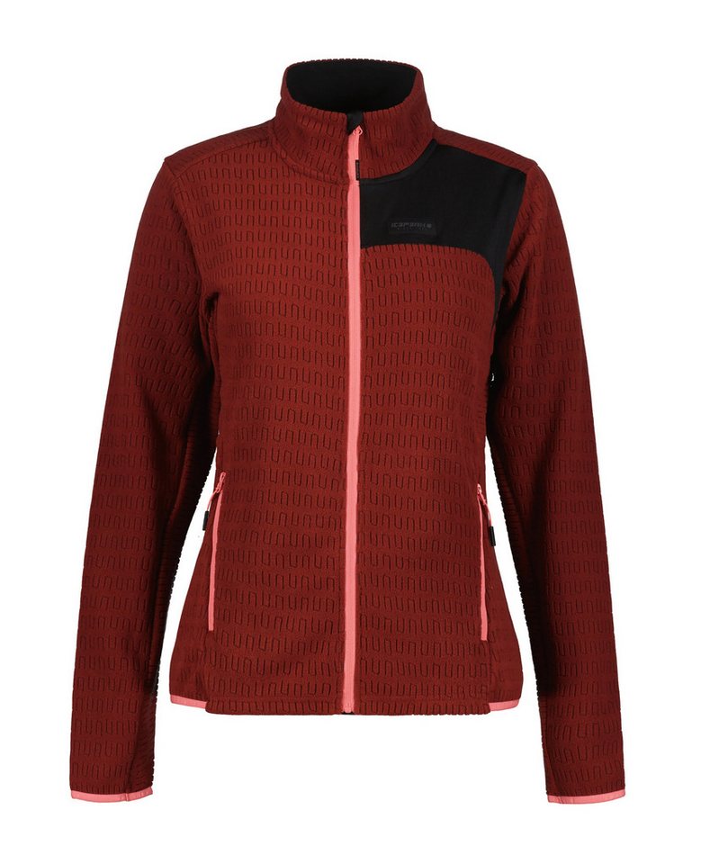 Icepeak Fleecejacke Bowie Damen Fleece Jacke dk. rot Icepeak Fleecejacke Bowie Damen Fleece Jacke dk. rot von Icepeak