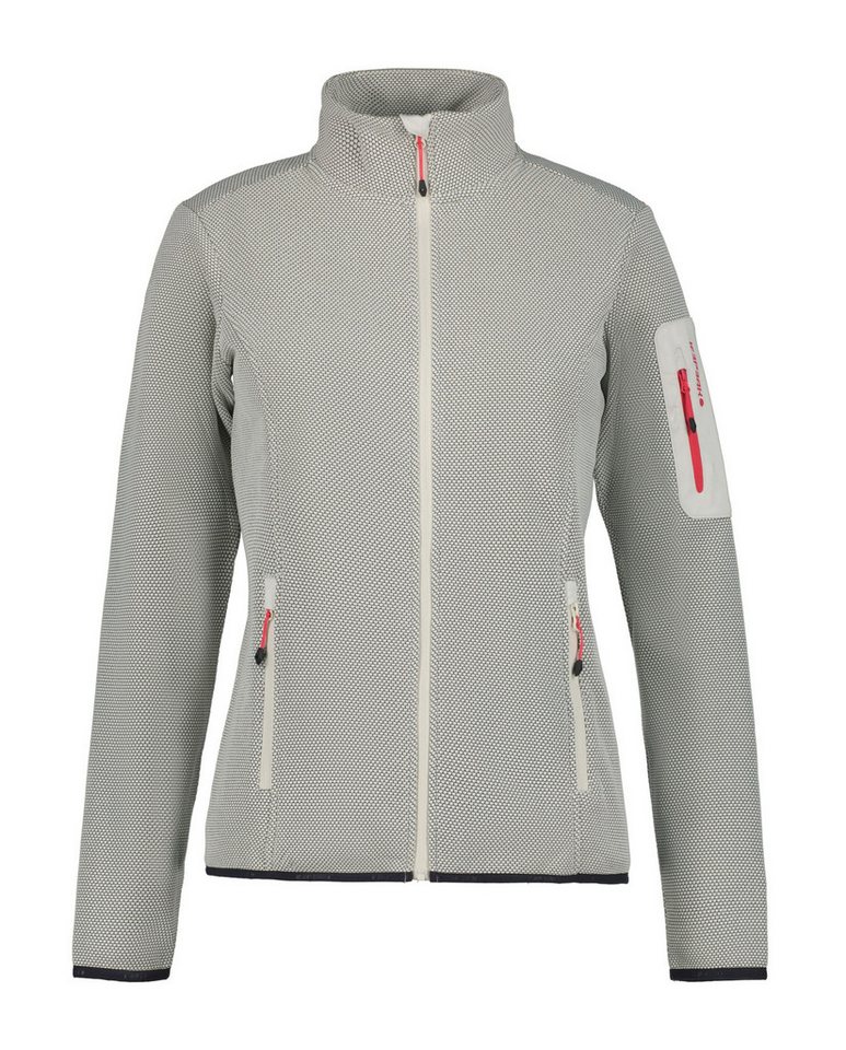 Icepeak Fleecejacke D STRICKFLEECEJACKE BOWERSVILLE (1-St) mit Markenlabel von Icepeak
