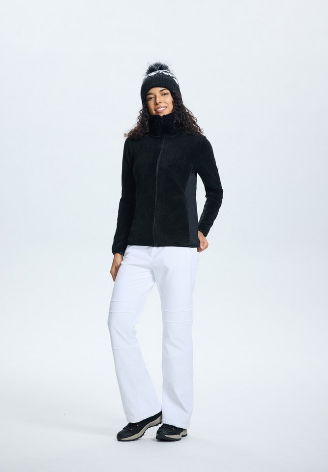 Icepeak Fleecejacke ICEPEAK ELLAVILLE (1-St) sportlicher Stil, schnell trocknendes Thermal-Material von Icepeak