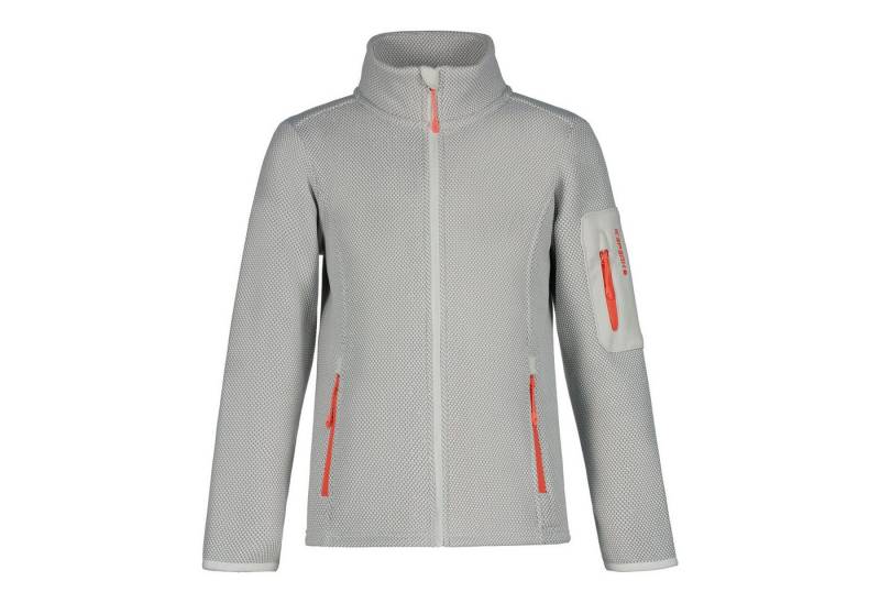 Icepeak Fleecejacke Kemnath Jr mit kleiner Reißverschlusstasche am Oberarm von Icepeak