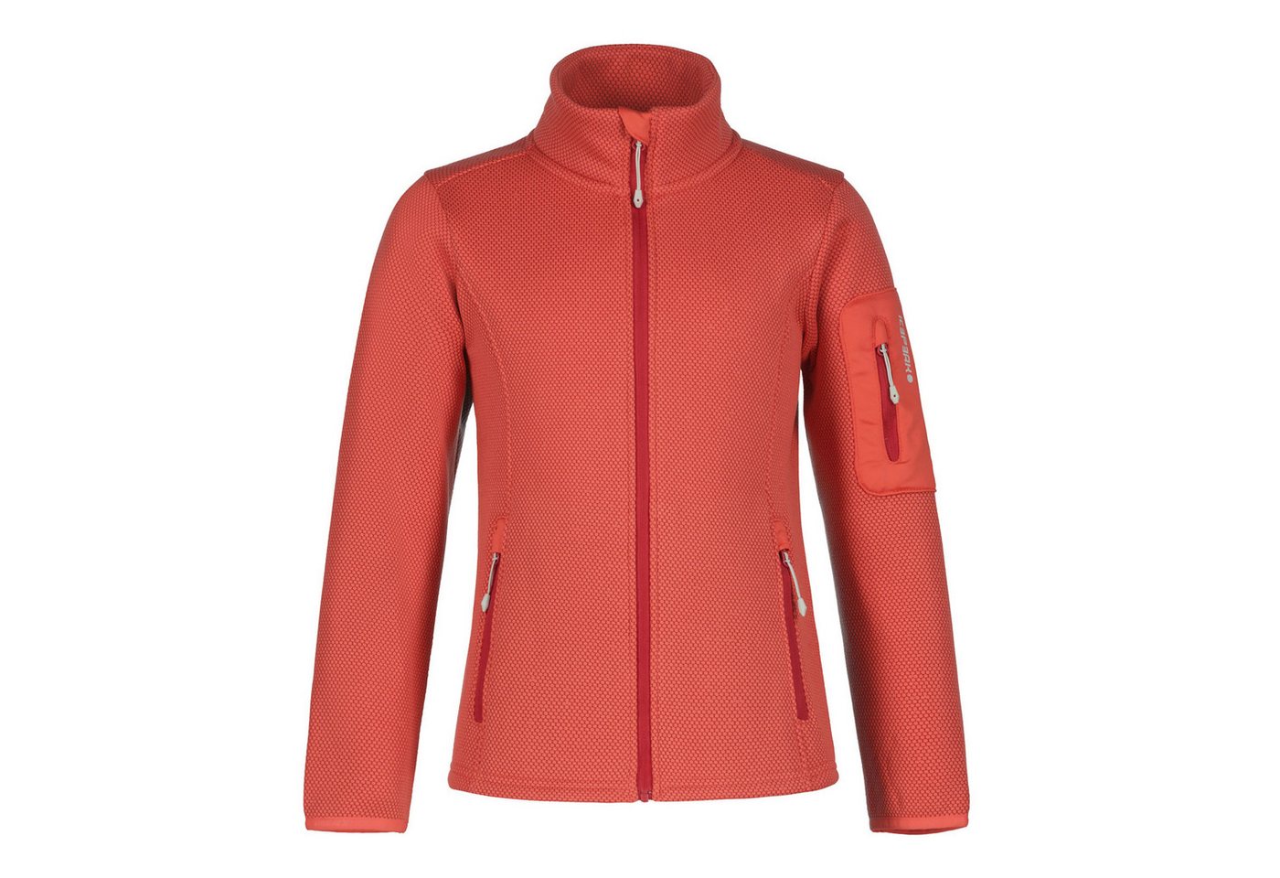Icepeak Fleecejacke Kemnath Jr mit kleiner Reißverschlusstasche am Oberarm von Icepeak