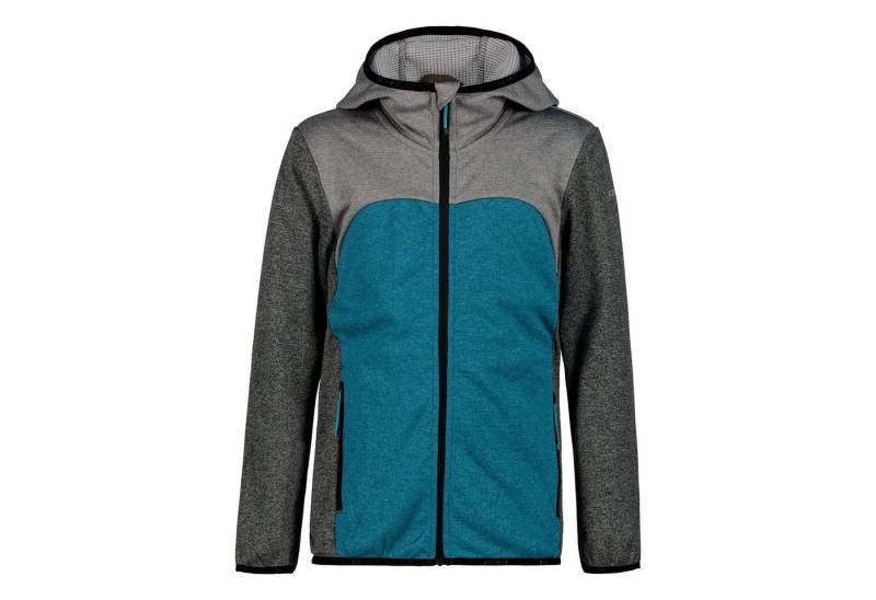 Icepeak Fleecejacke Keota Jr mit reflektierendem Logo auf der Schulter von Icepeak