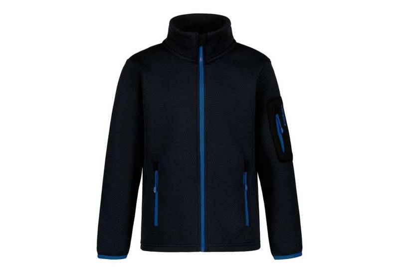 Icepeak Fleecejacke Kevelaer Jr mit Markenlogo am Oberarm von Icepeak