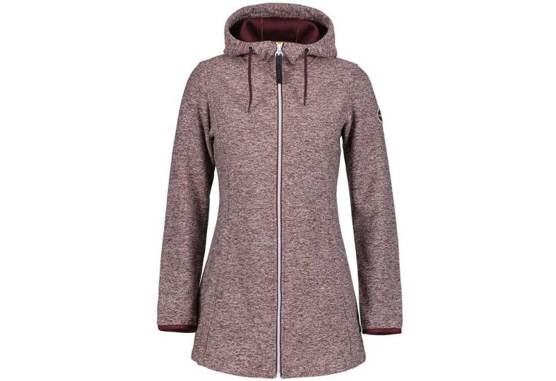 Icepeak Strickfleecejacke Awendaw lange Midlayer-Jacke von Icepeak