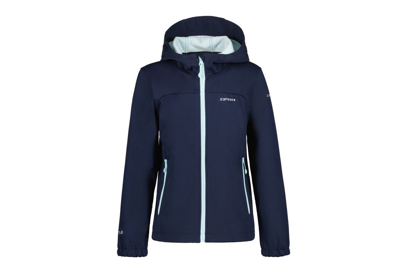 Icepeak Funktionsjacke Icepeak Softshelljacke Mädchen Kleve Jr mit Kapuze von Icepeak