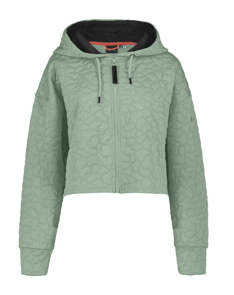 Icepeak Fleecejacke D FLEECEJACKE ABBOTTA mit Kapuze und Kordelzügen, atmungsaktiv, wärmend, sportlicher Stil von Icepeak