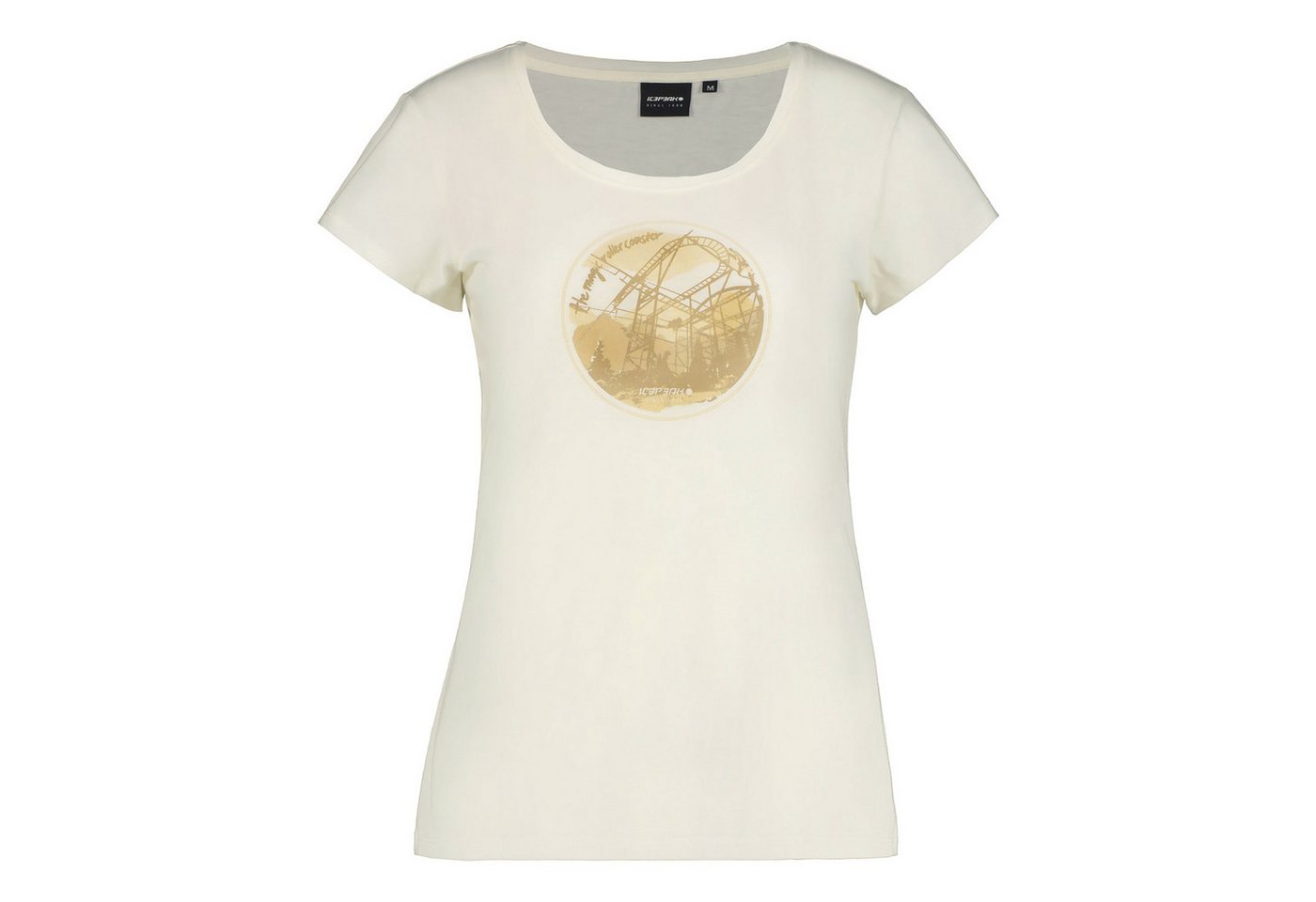 Icepeak Kurzarmshirt Antiga mit Print auf der Vorderseite von Icepeak