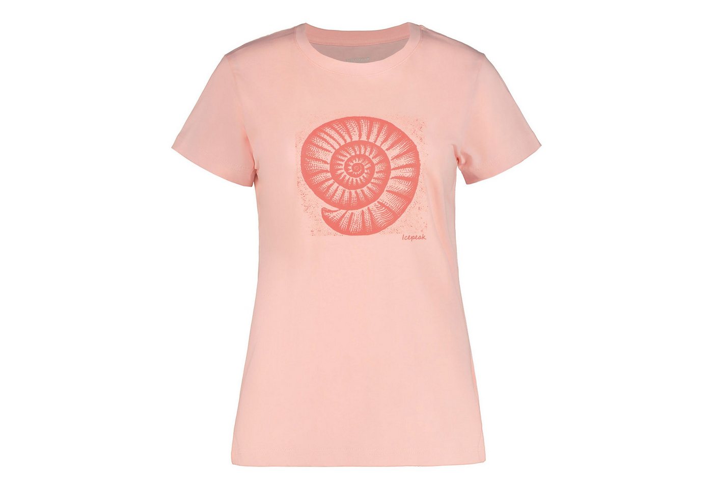 Icepeak Kurzarmshirt Mattoon mit Print auf der Vorderseite von Icepeak