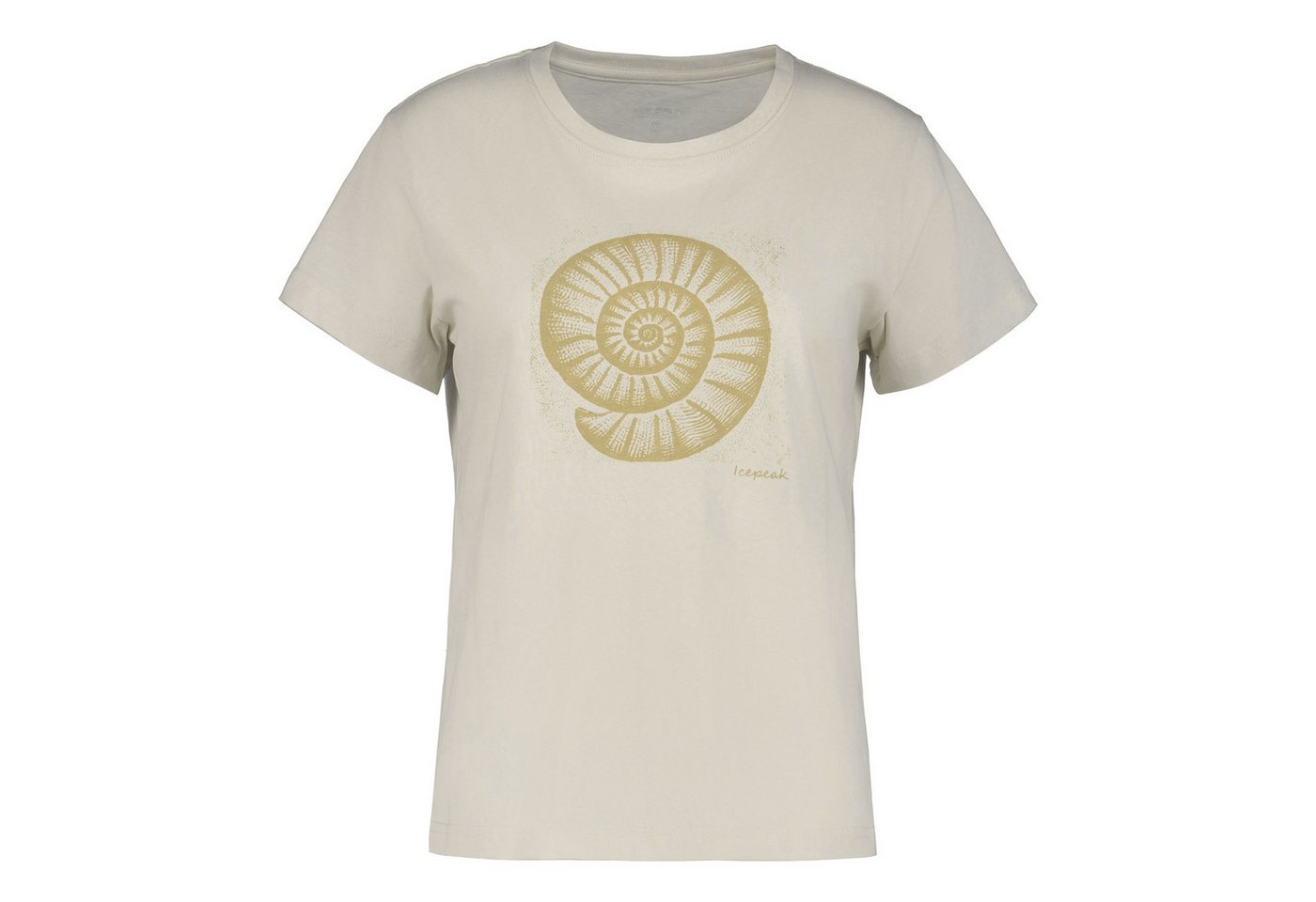 Icepeak Kurzarmshirt Mattoon mit Print auf der Vorderseite von Icepeak