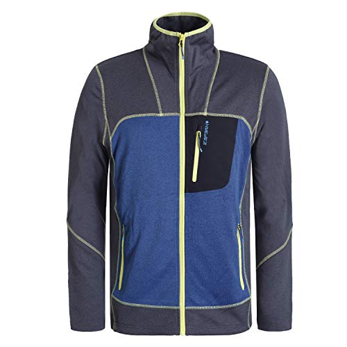 Icepeak Midlayer Jacke Herren dünne Unterjacke Doland, Größe:M, Farbe:Dunkelgrau von Icepeak