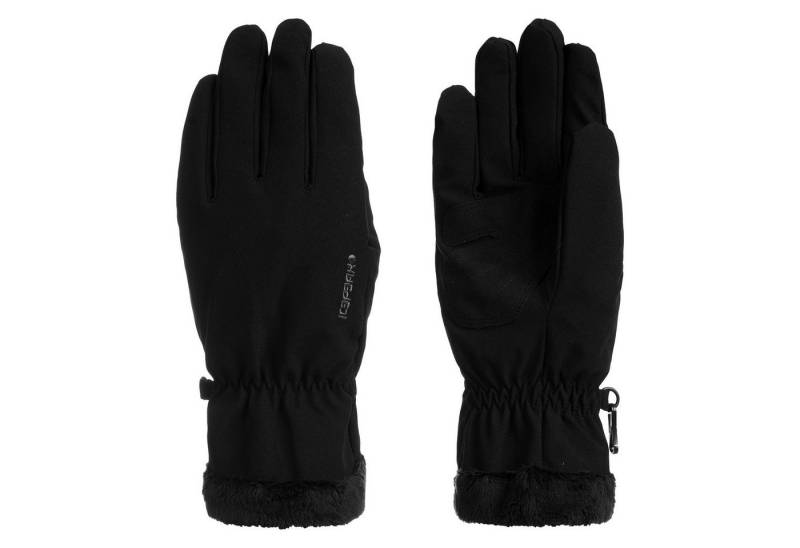 Icepeak Multisporthandschuhe Handschuhe Hanau mit kuschelig weichem Minifur-Innenfutter von Icepeak