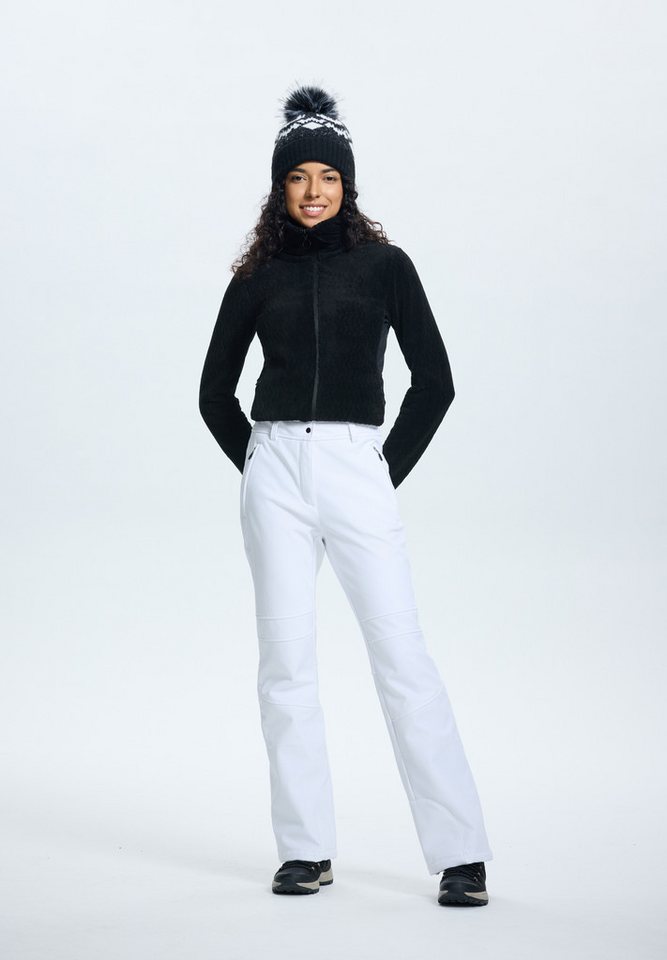 Icepeak Skihose ICEPEAK ENTIAT (1-tlg) für Alpinski und Snowboard, aus 4-Wege-Stretchmaterial, winddicht von Icepeak