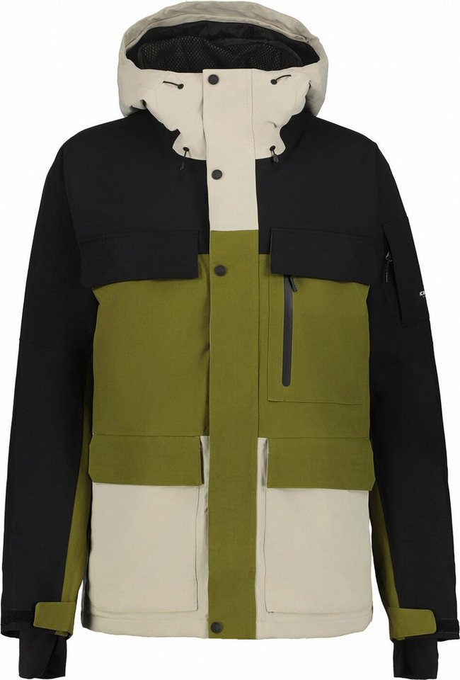 Icepeak Skijacke ICEPEAK CALE Herren Skijacke / Anorak creme/schwarz/grün Icepeak Skijacke ICEPEAK CALE Herren Skijacke / Anorak creme/schwarz/grün von Icepeak