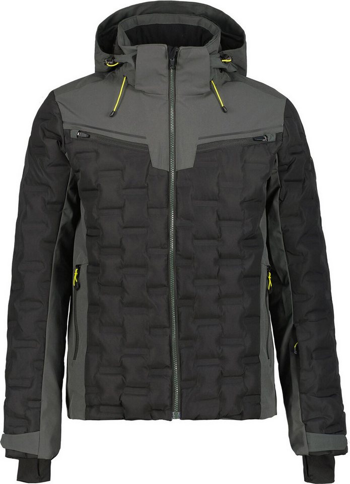 Icepeak Skijacke ICEPEAK EMMET wattierte Jacke Winterjacke für Herren DUNKEL GRÜN von Icepeak