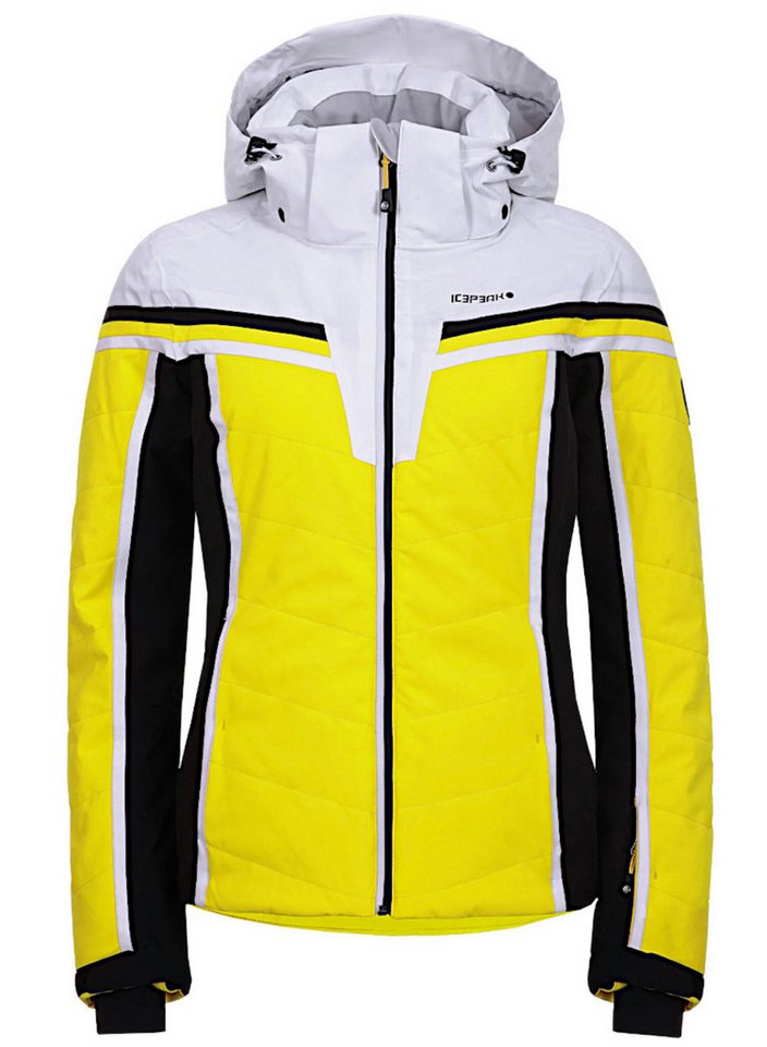 Icepeak Skijacke Pamplico XF Winterjacke mit abnehmbarer Kapuze und Schneefang, wasserdicht, wärmend von Icepeak