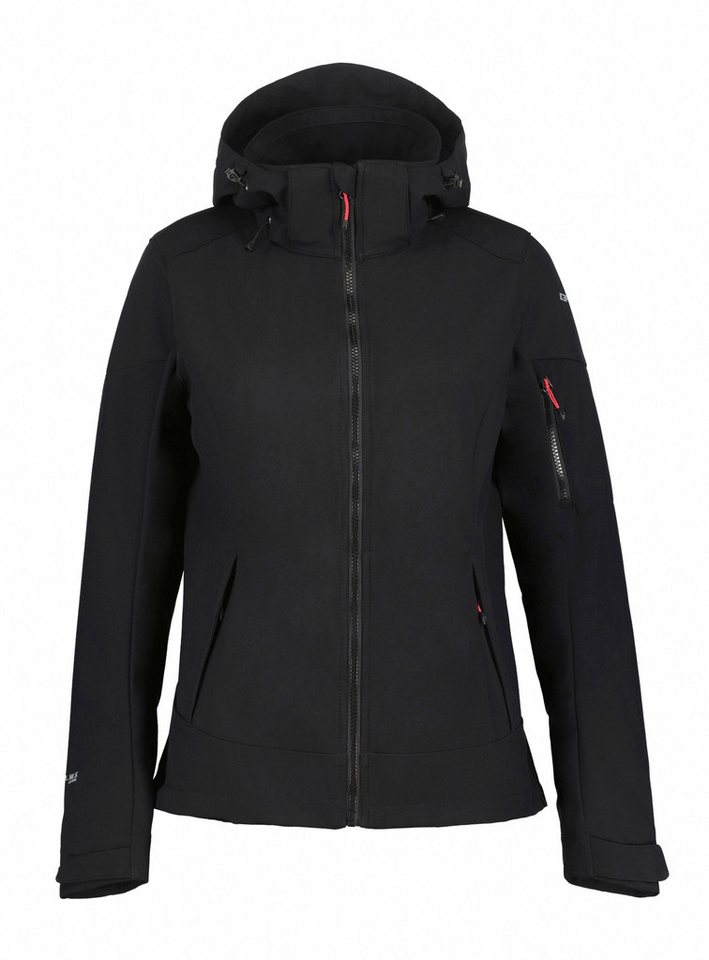 Icepeak Softshelljacke D SOFTSHELLJACKE BATHGATE (1-St) Wasserabweisend von Icepeak