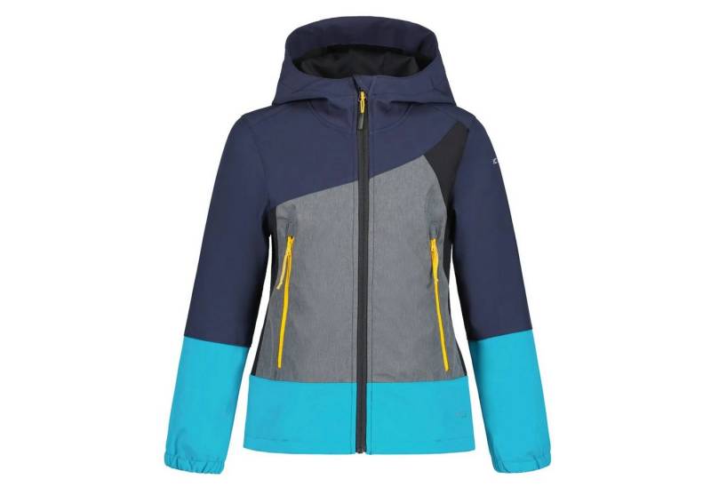 Icepeak Softshelljacke ICEPEAK KENEDY Kinder Softshell-Jacke blau von Icepeak